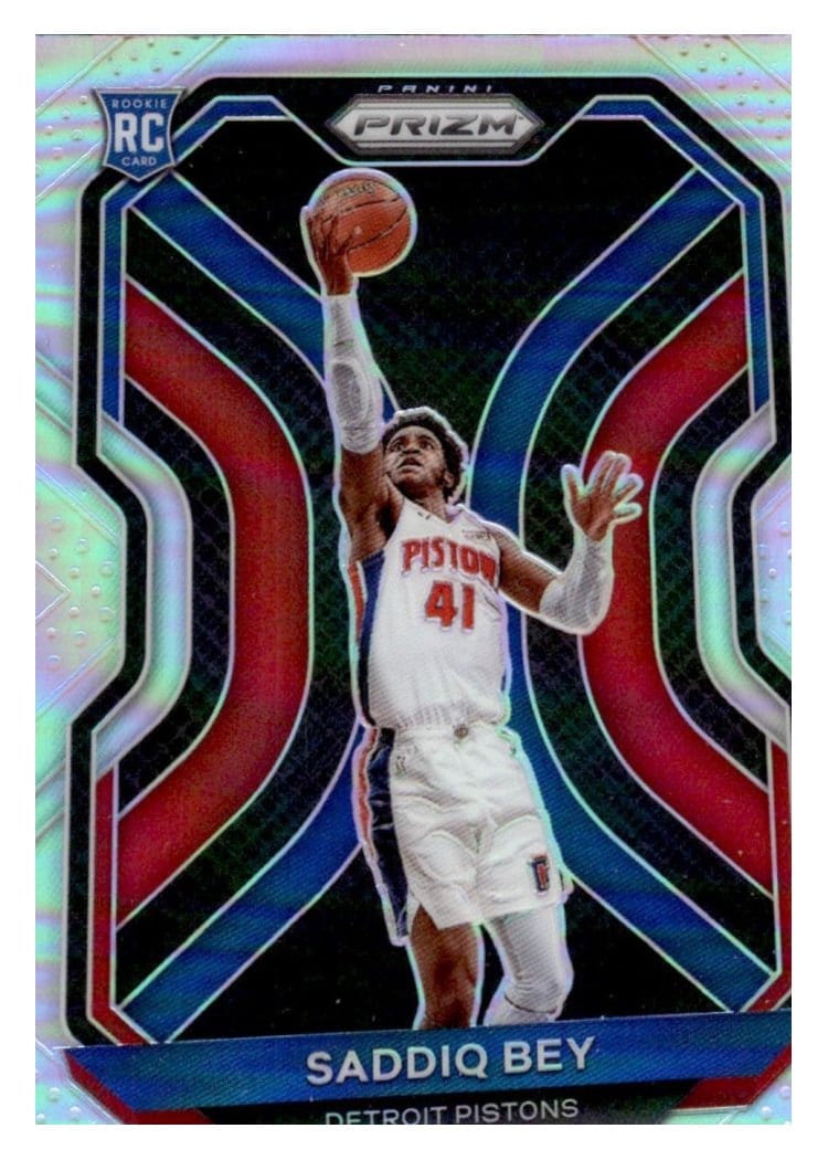 2020-21 Panini Prizm Base Set Saddiq Bey #284 card