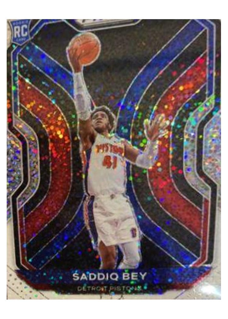 2020-21 Panini Prizm Base Set Saddiq Bey #284 card