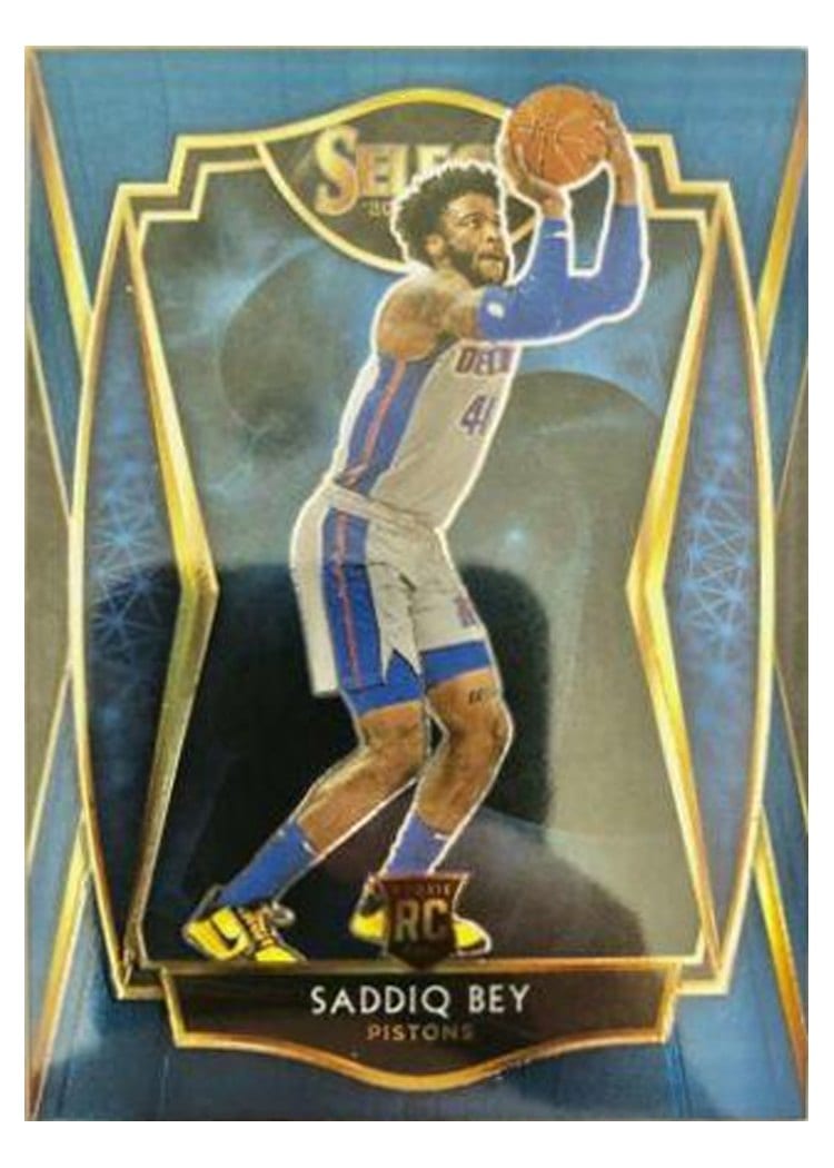 2020-21 Panini Select Base Set Saddiq Bey #175 card