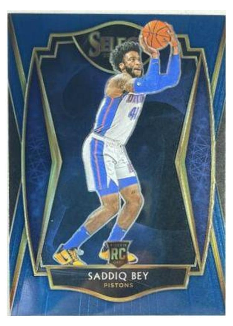 2020-21 Panini Select Base Set Saddiq Bey #175 card