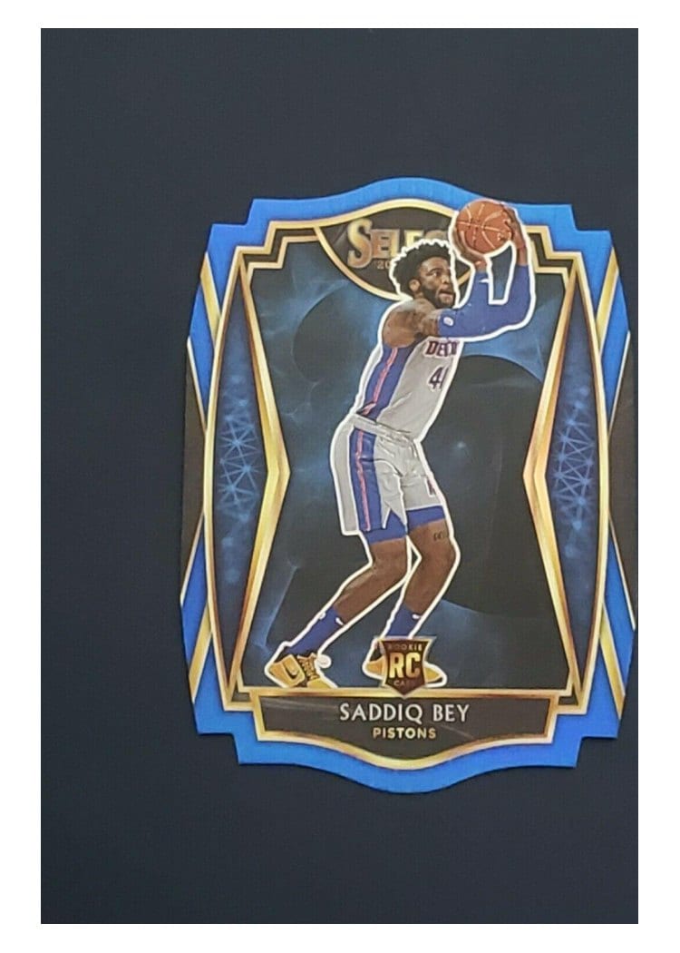 2020-21 Panini Select Base Set Saddiq Bey #175 card