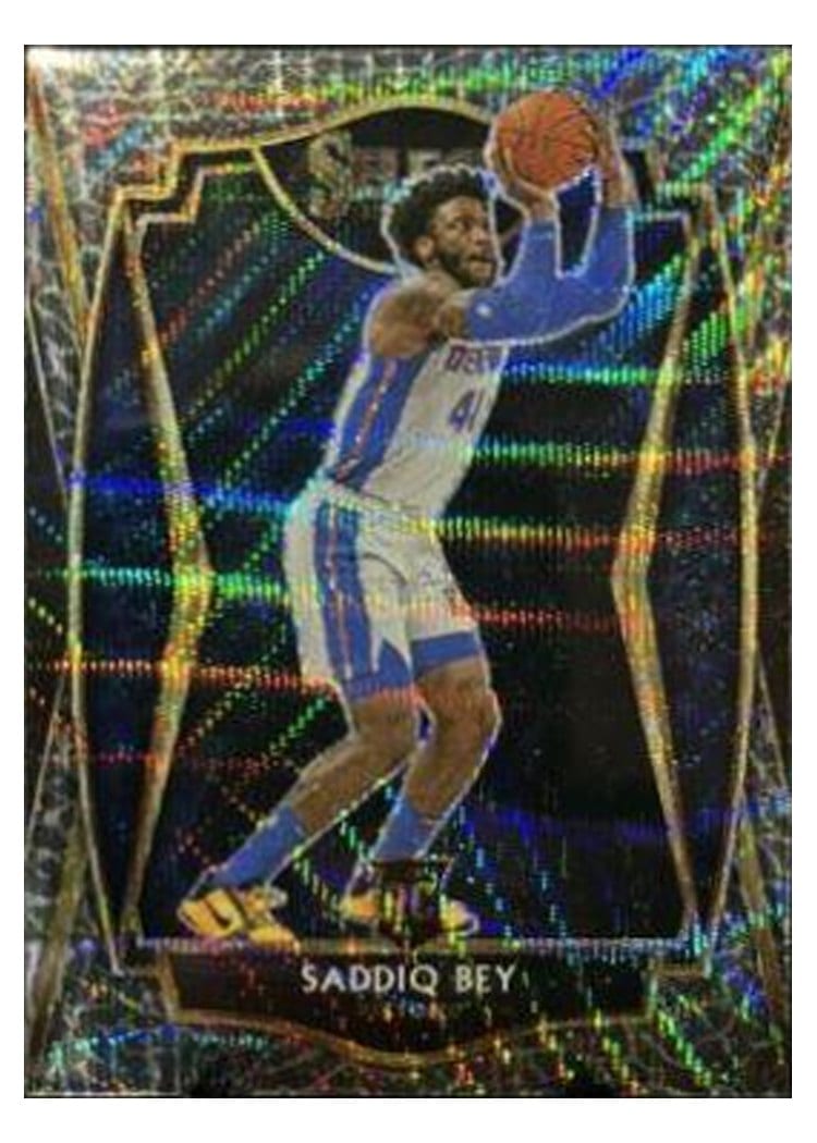2020-21 Panini Select Base Set Saddiq Bey #175 card