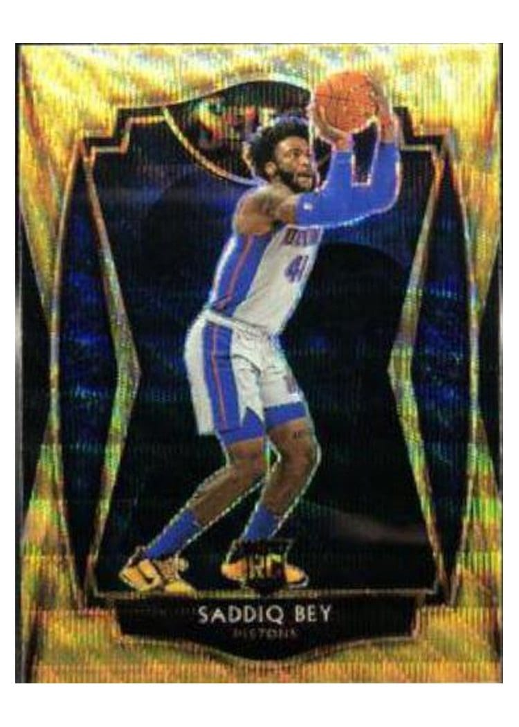 2020-21 Panini Select Base Set Saddiq Bey #175 card