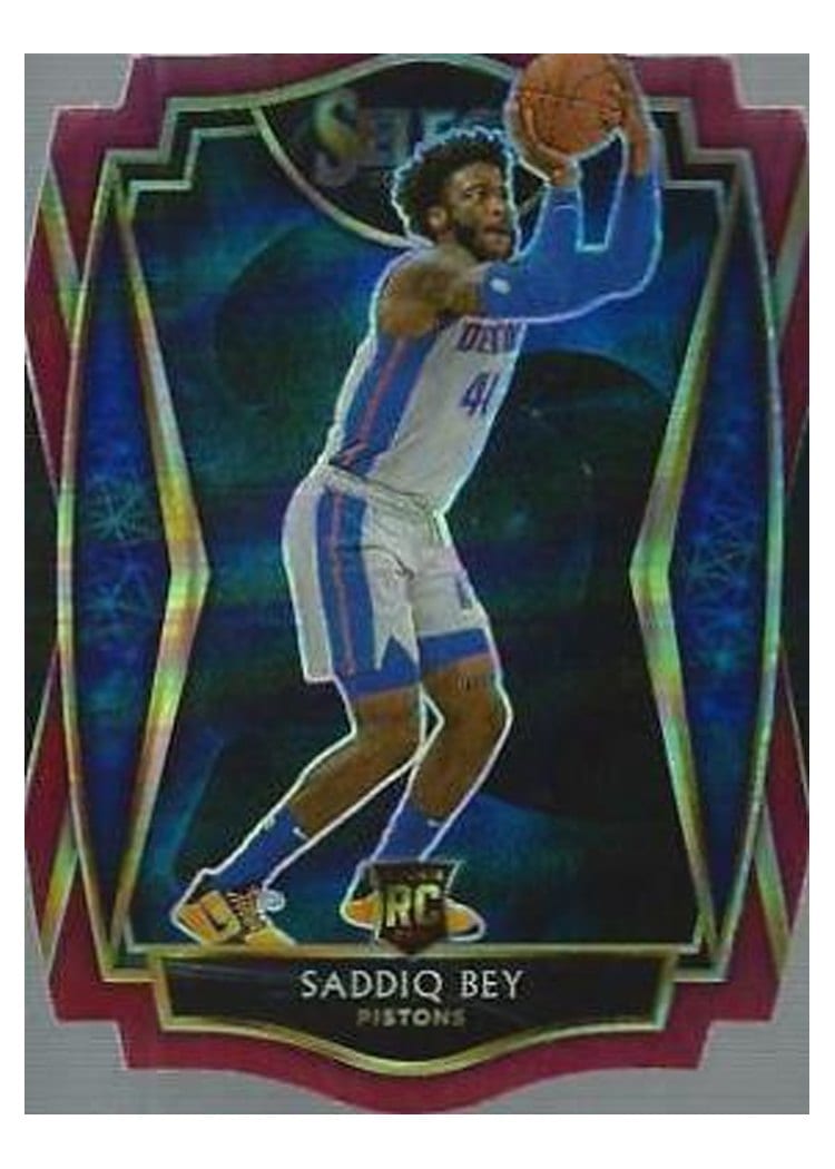 2020-21 Panini Select Base Set Saddiq Bey #175 card