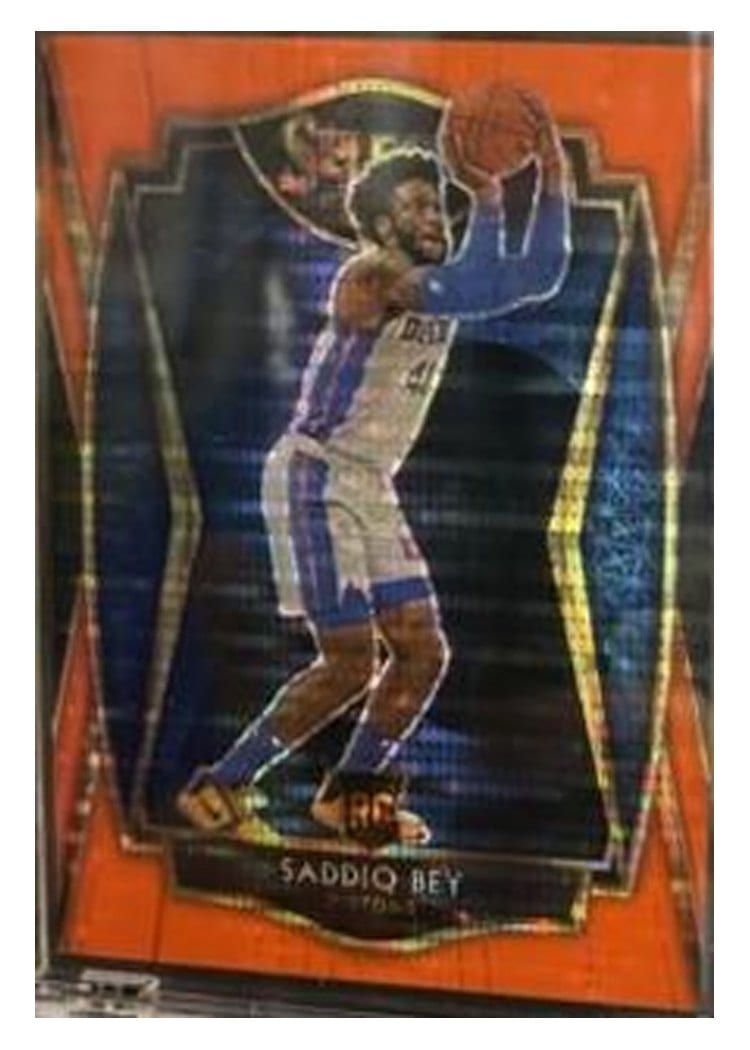 2020-21 Panini Select Base Set Saddiq Bey #175 card