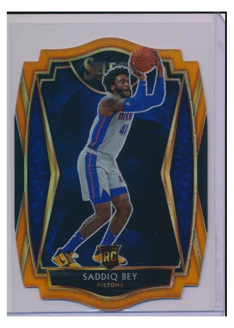 2020-21 Panini Select Base Set Saddiq Bey #175 card