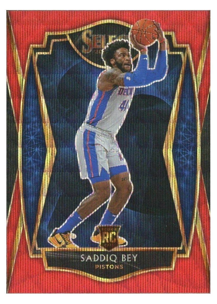 2020-21 Panini Select Base Set Saddiq Bey #175 card