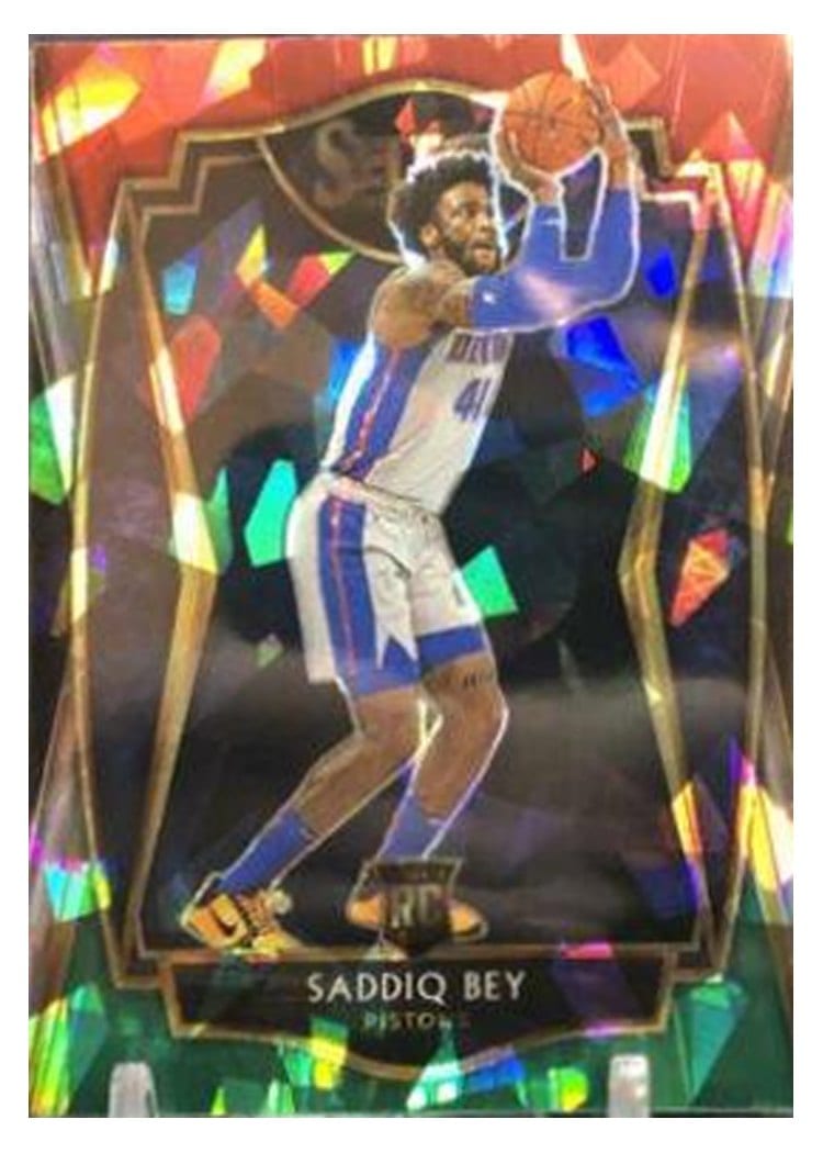 2020-21 Panini Select Base Set Saddiq Bey #175 card
