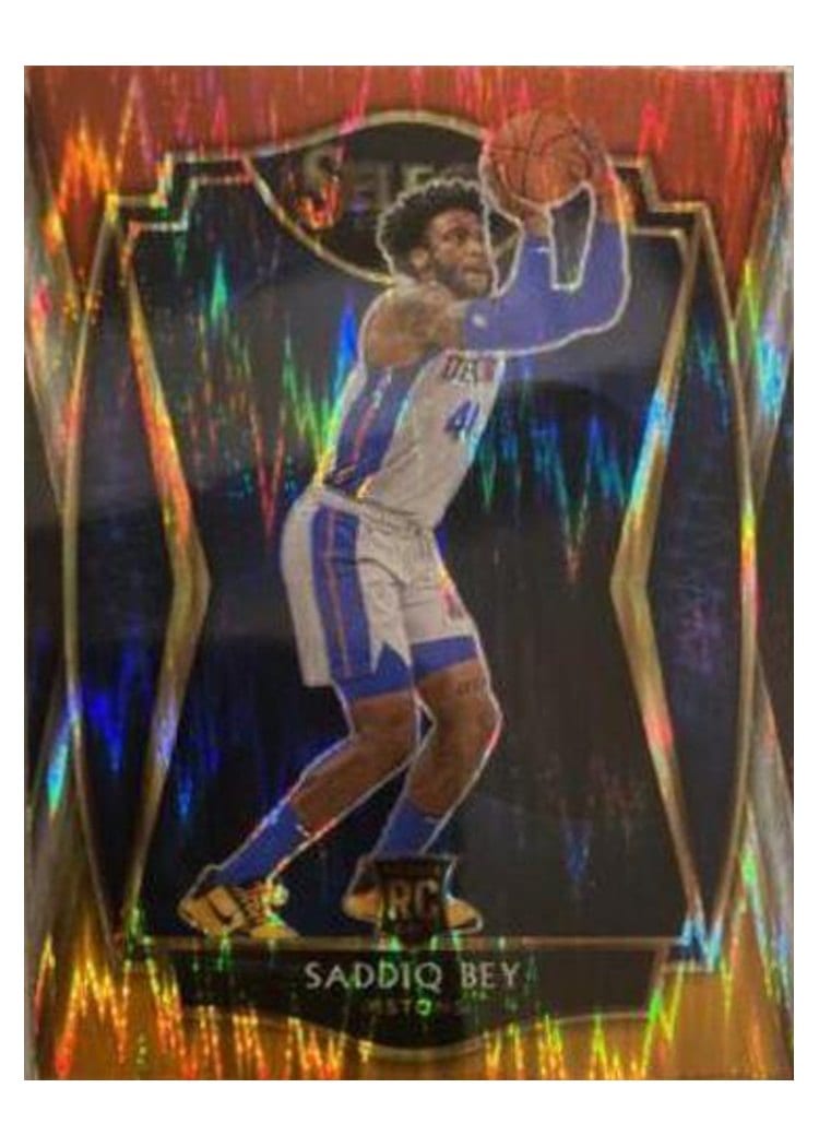 2020-21 Panini Select Base Set Saddiq Bey #175 card