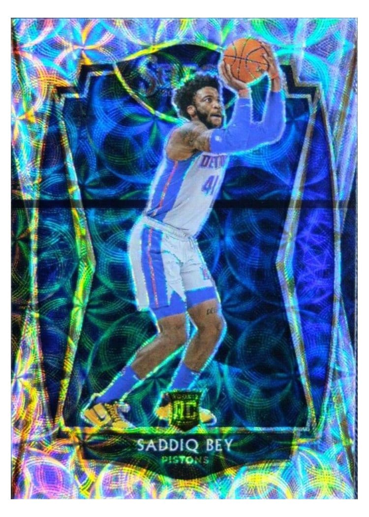 2020-21 Panini Select Base Set Saddiq Bey #175 card
