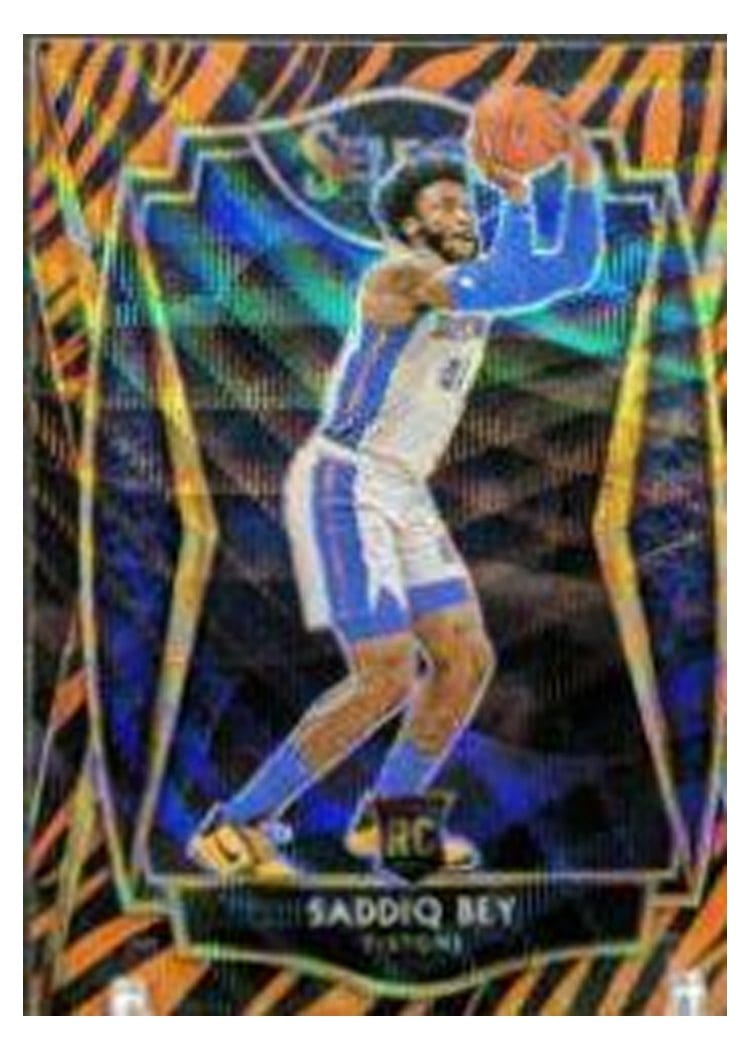 2020-21 Panini Select Base Set Saddiq Bey #175 card