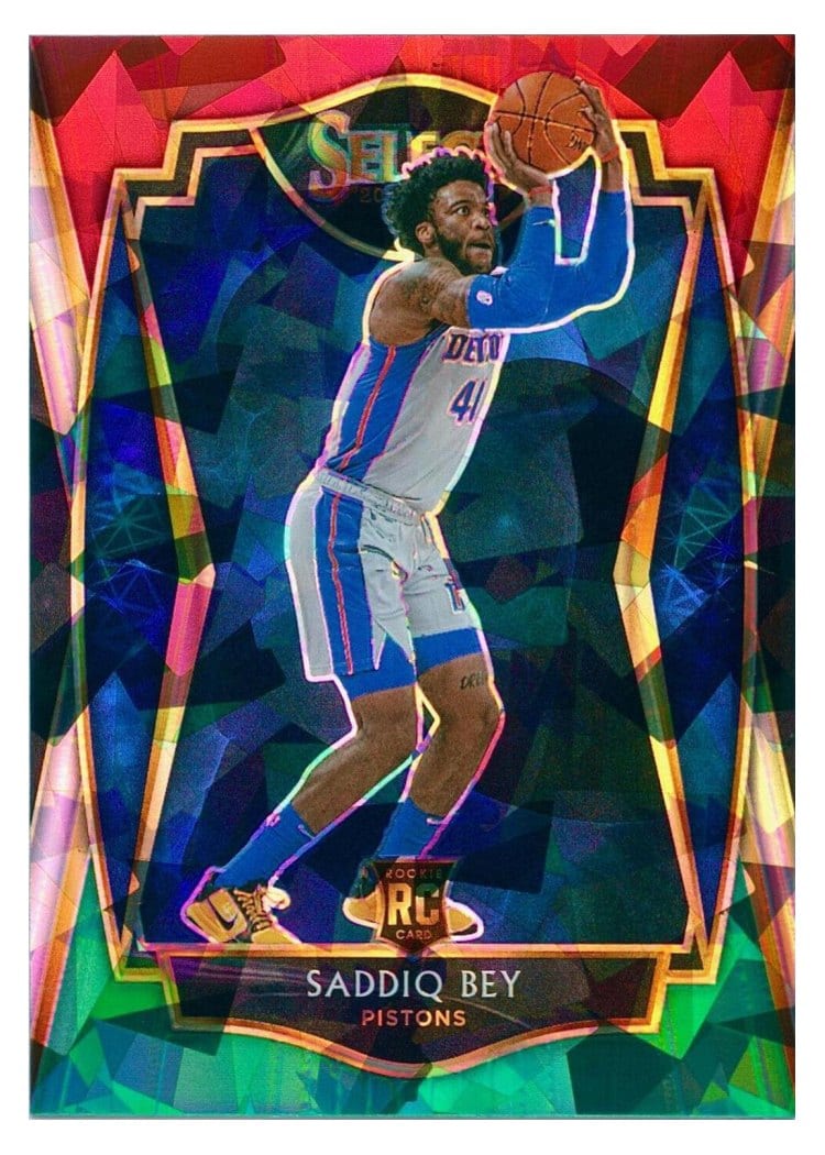 2020-21 Panini Select Base Set Saddiq Bey #175 card