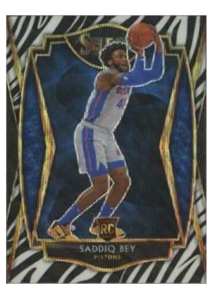 2020-21 Panini Select Base Set Saddiq Bey #175 card