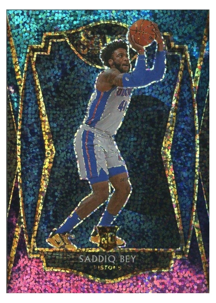 2020-21 Panini Select Base Set Saddiq Bey #175 card