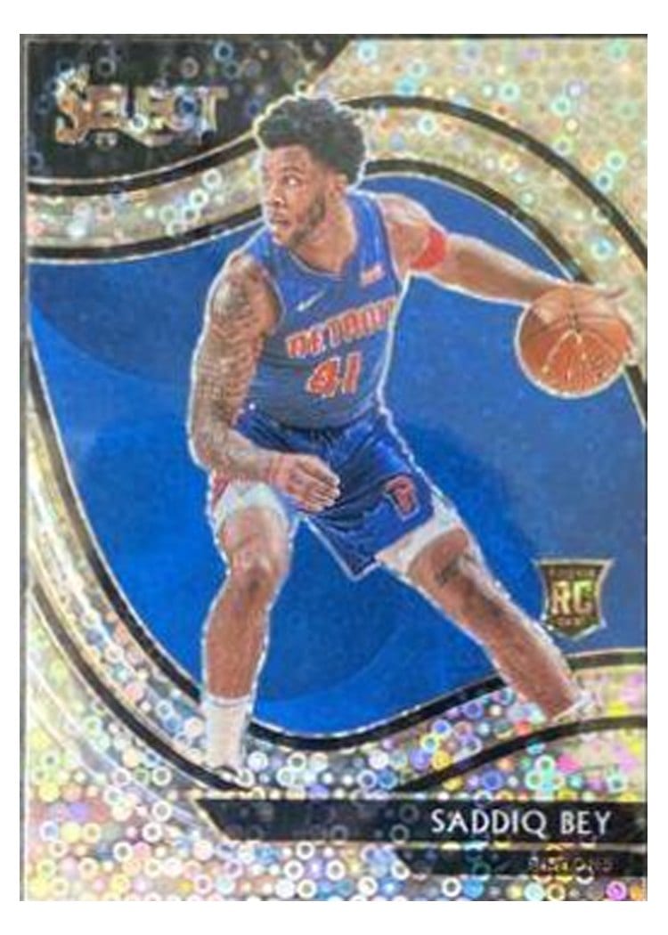 2020-21 Panini Select Base Set Saddiq Bey #282 card