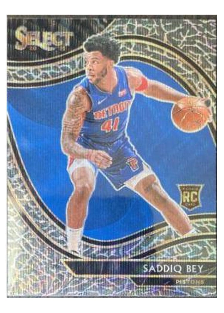 2020-21 Panini Select Base Set Saddiq Bey #282 card