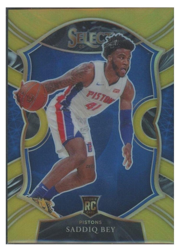 2020-21 Panini Select Base Set Saddiq Bey #282 card