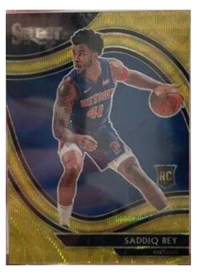 2020-21 Panini Select Base Set Saddiq Bey #282 card