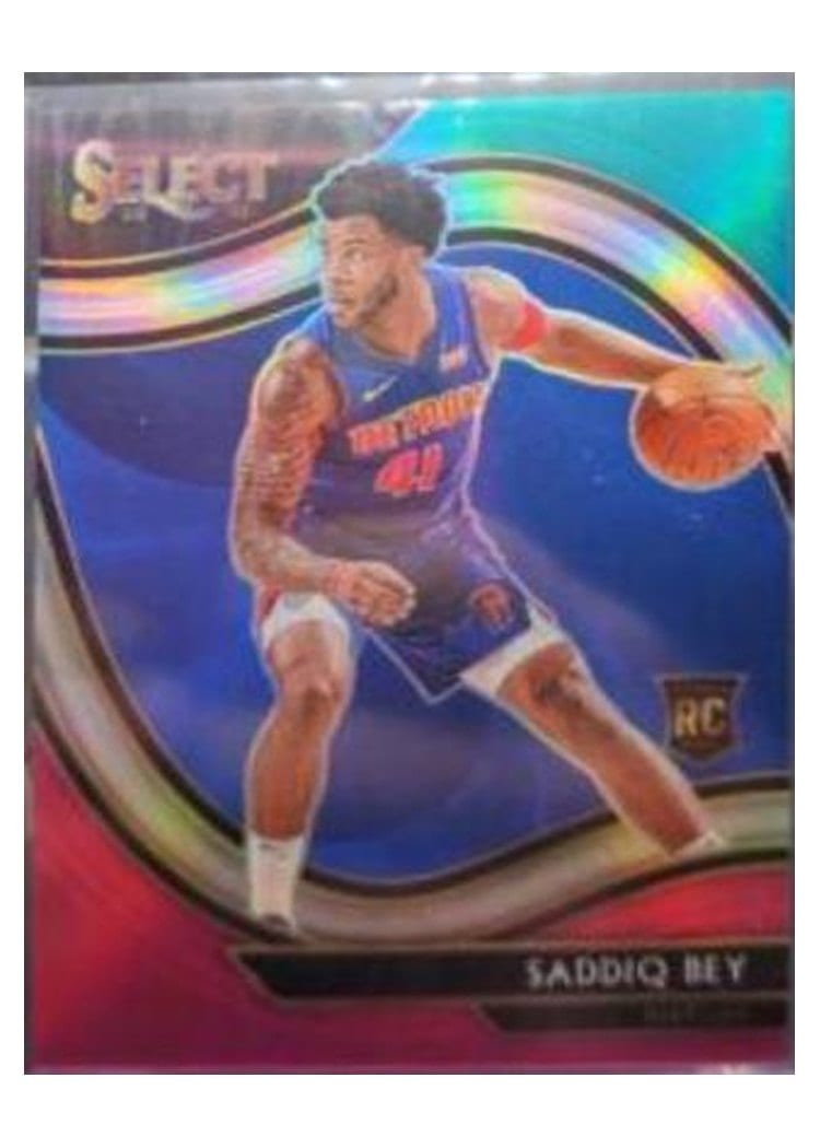2020-21 Panini Select Base Set Saddiq Bey #282 card