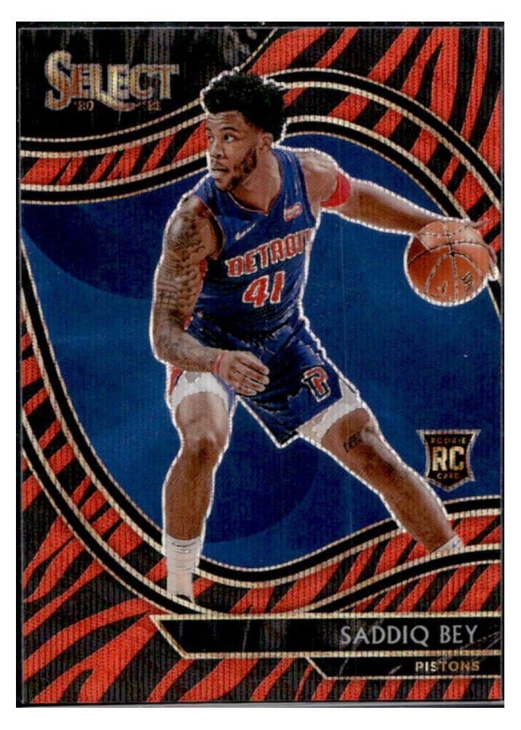 2020-21 Panini Select Base Set Saddiq Bey #282 card
