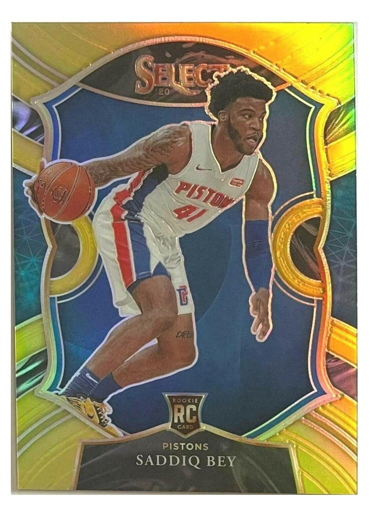 2020-21 Panini Select Base Set Saddiq Bey #79 card