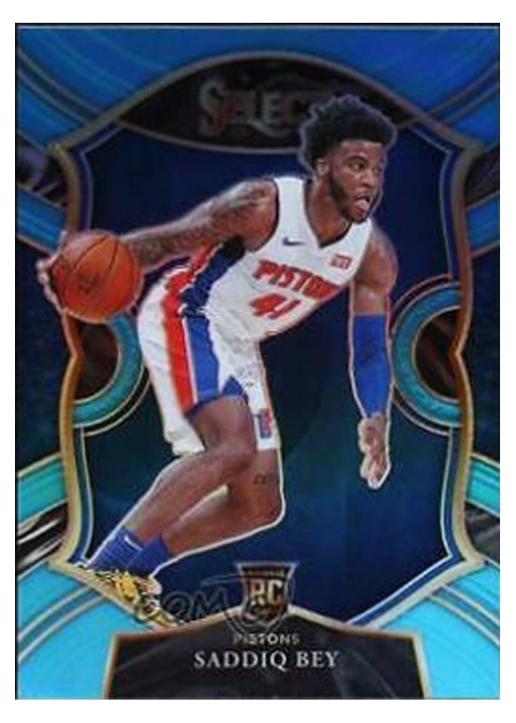 2020-21 Panini Select Base Set Saddiq Bey #79 card