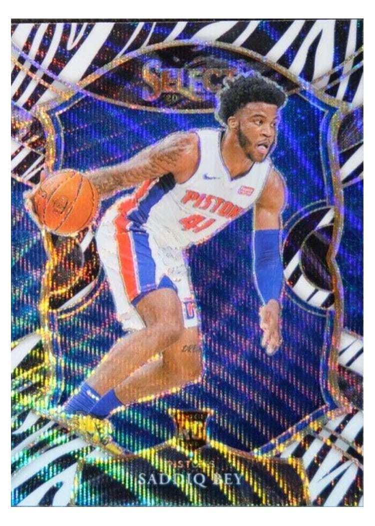 2020-21 Panini Select Base Set Saddiq Bey #79 card