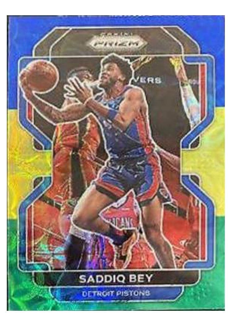 2021-22 Panini Prizm Base Set Saddiq Bey #193 card