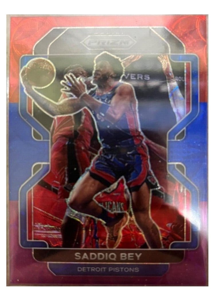 2021-22 Panini Prizm Base Set Saddiq Bey #193 card