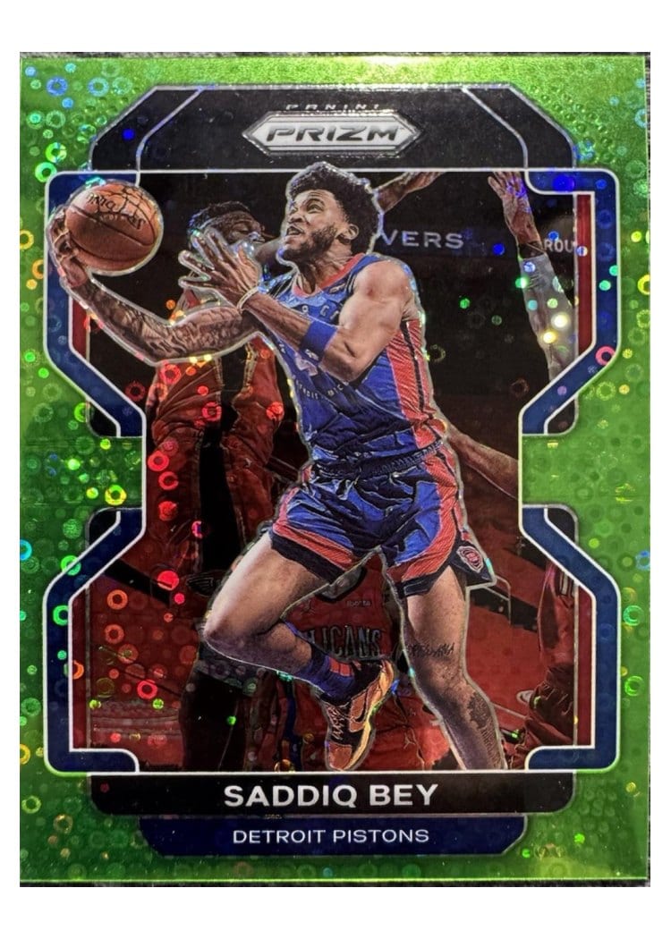 2021-22 Panini Prizm Base Set Saddiq Bey #193 card