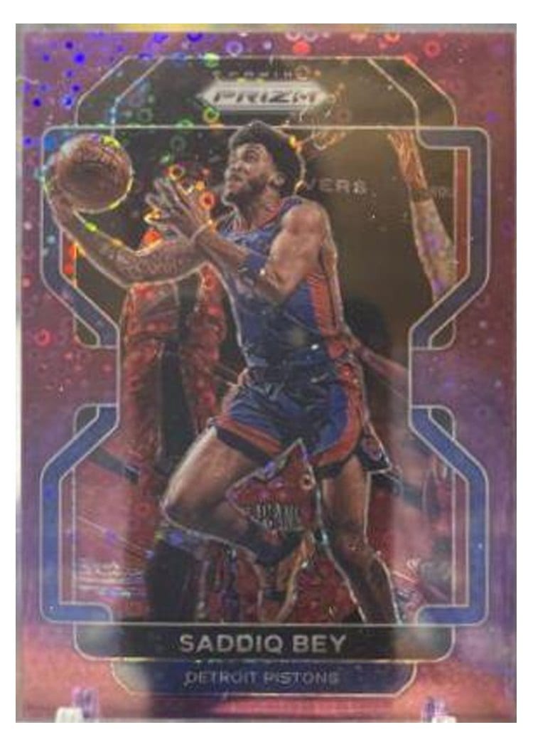 2021-22 Panini Prizm Base Set Saddiq Bey #193 card