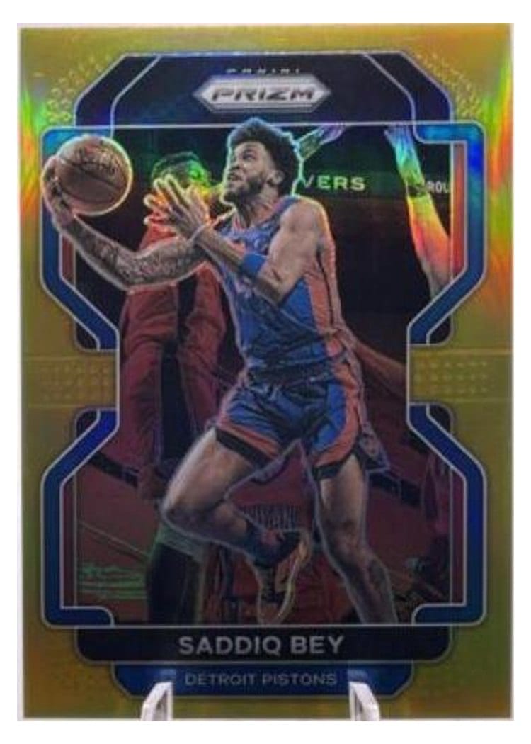 2021-22 Panini Prizm Base Set Saddiq Bey #193 card