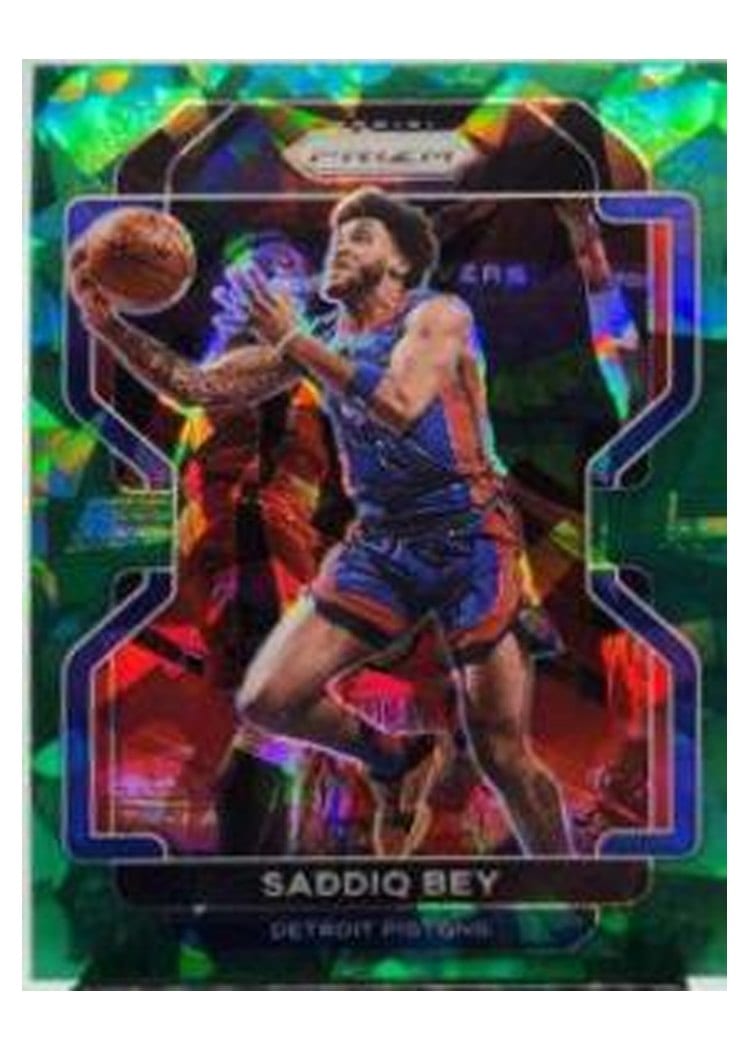 2021-22 Panini Prizm Base Set Saddiq Bey #193 card