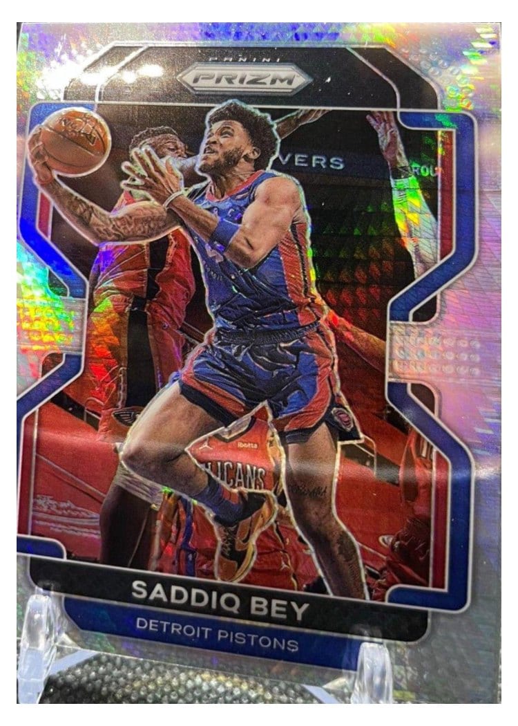 2021-22 Panini Prizm Base Set Saddiq Bey #193 card