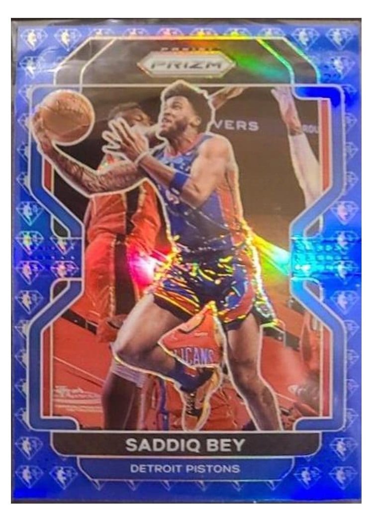 2021-22 Panini Prizm Base Set Saddiq Bey #193 card