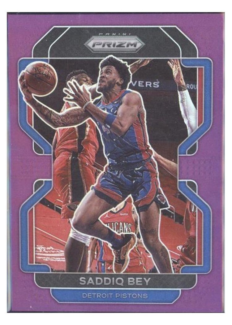 2021-22 Panini Prizm Base Set Saddiq Bey #193 card