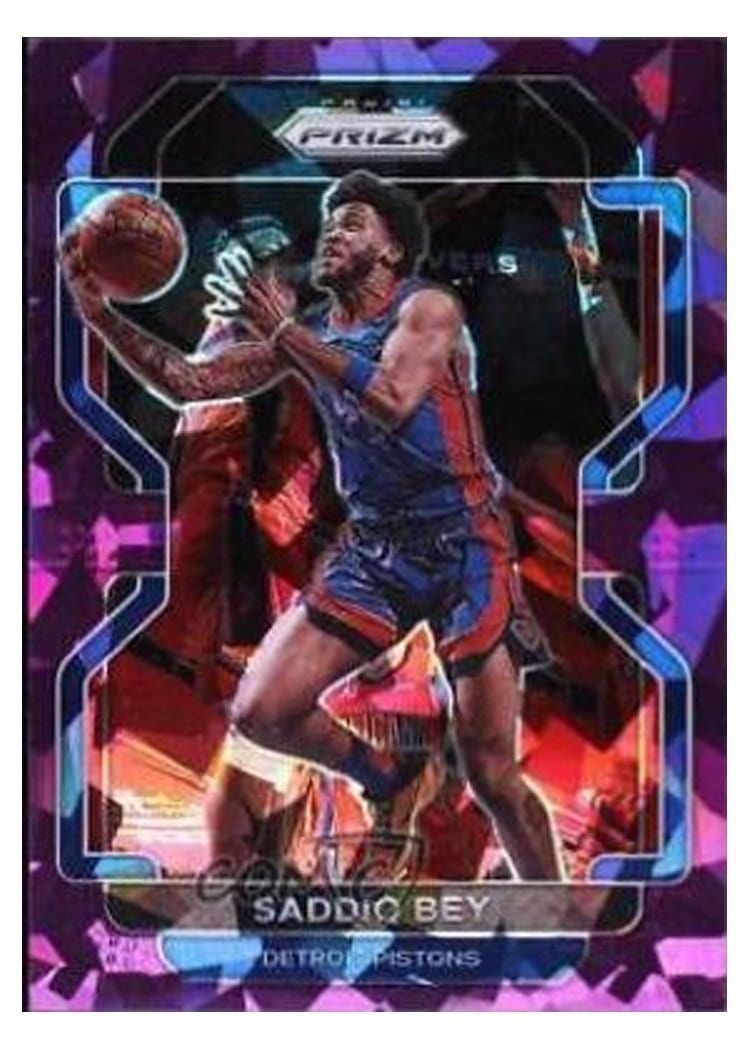 2021-22 Panini Prizm Base Set Saddiq Bey #193 card