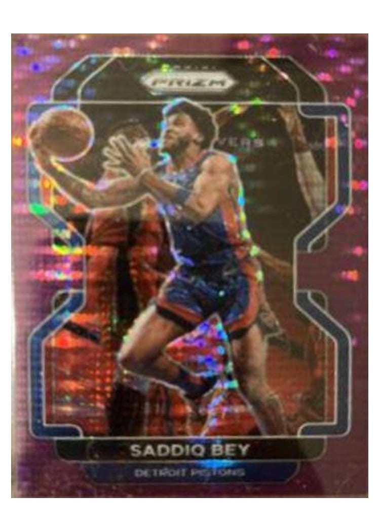 2021-22 Panini Prizm Base Set Saddiq Bey #193 card