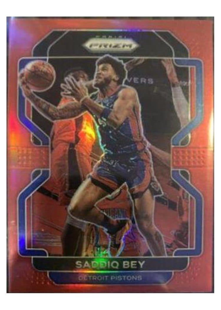 2021-22 Panini Prizm Base Set Saddiq Bey #193 card