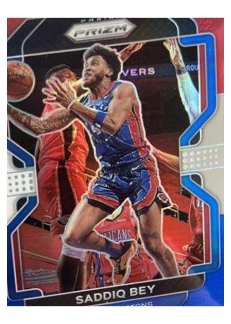 2021-22 Panini Prizm Base Set Saddiq Bey #193 card
