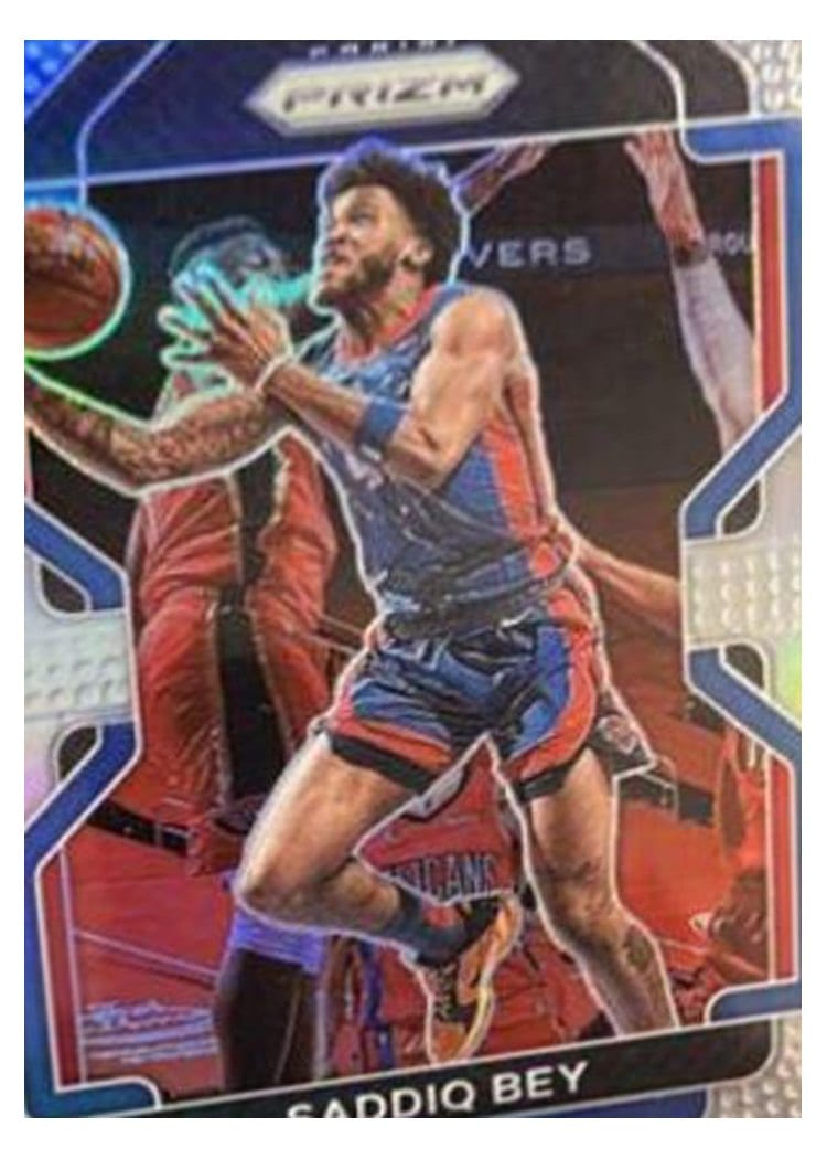 2021-22 Panini Prizm Base Set Saddiq Bey #193 card