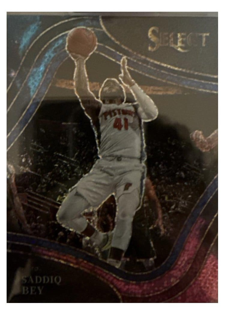2021-22 Panini Select Base Set Saddiq Bey #213 card