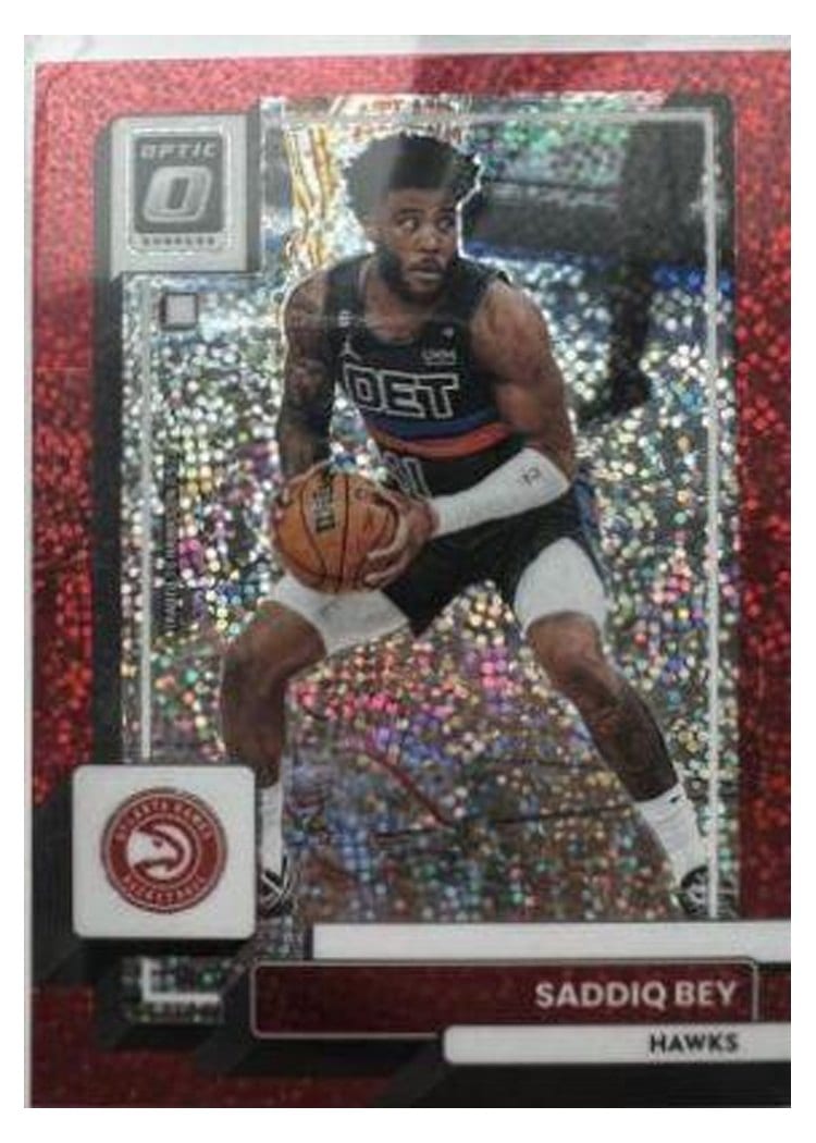 2022-23 Donruss Optic Base Set Saddiq Bey #94 card