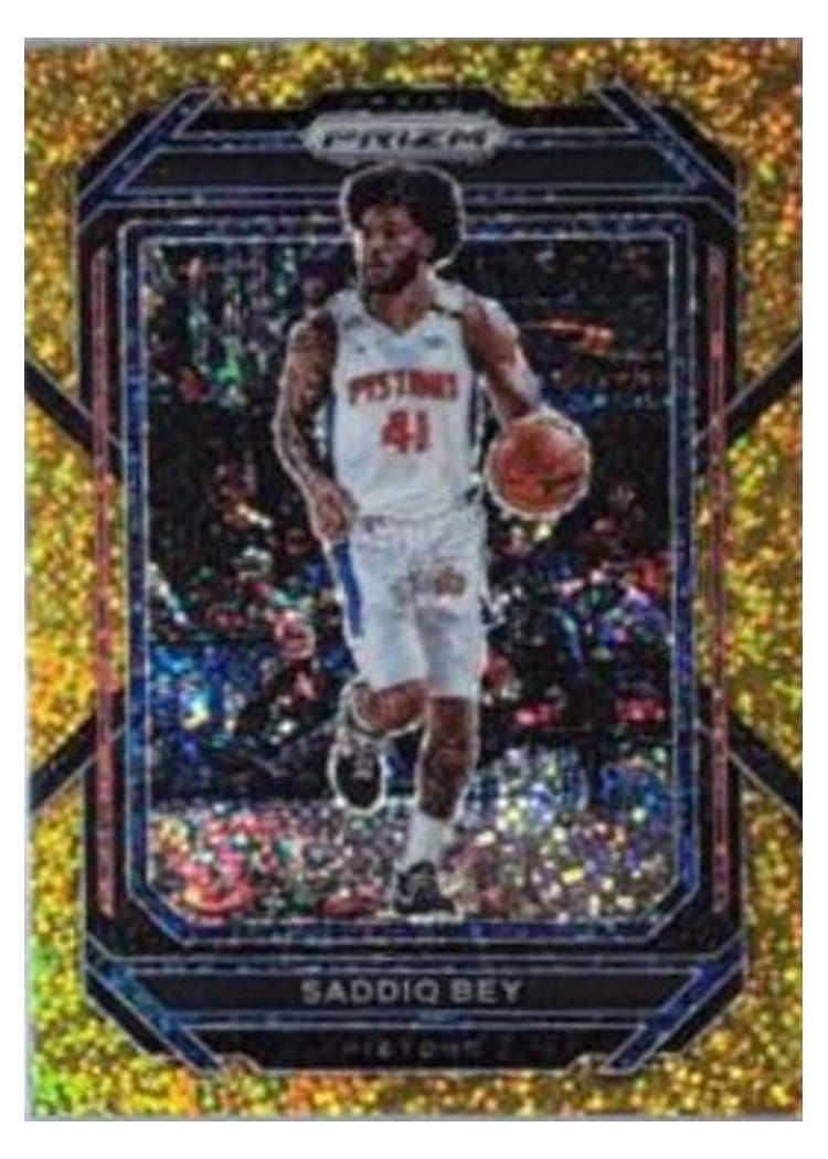 2022-23 Panini Prizm Base Set Saddiq Bey #84 card