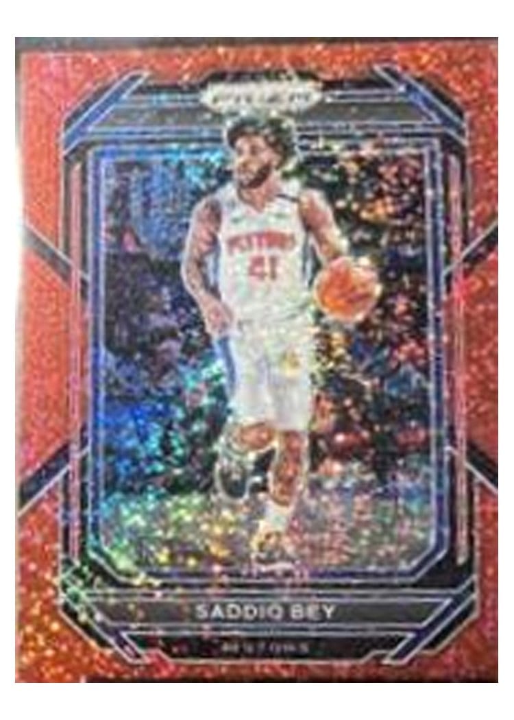 2022-23 Panini Prizm Base Set Saddiq Bey #84 card