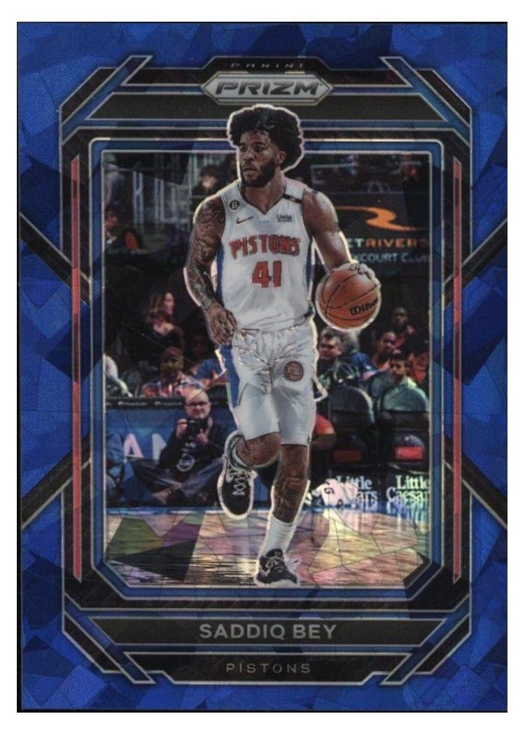 2022-23 Panini Prizm Base Set Saddiq Bey #84 card