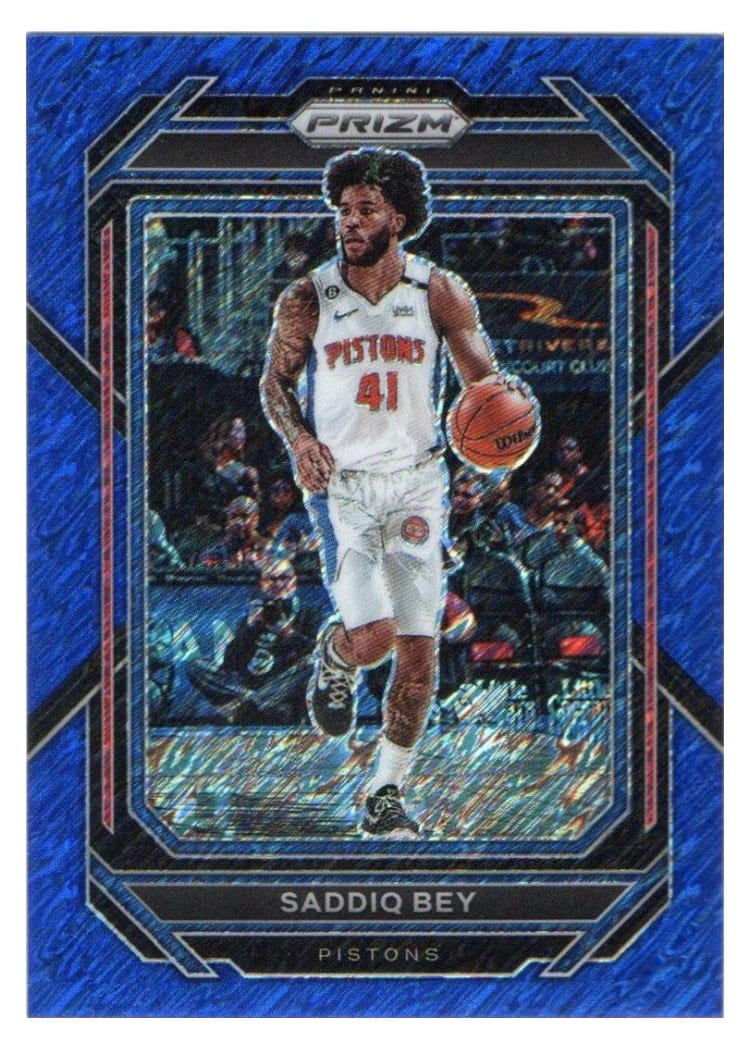2022-23 Panini Prizm Base Set Saddiq Bey #84 card