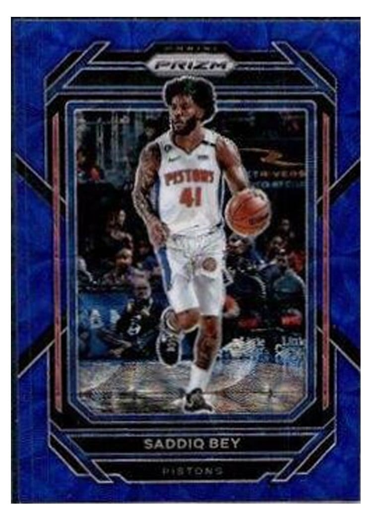 2022-23 Panini Prizm Base Set Saddiq Bey #84 card