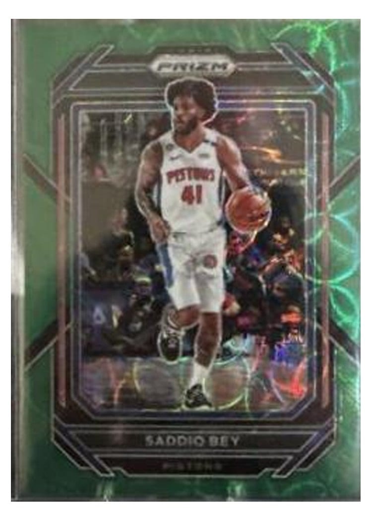 2022-23 Panini Prizm Base Set Saddiq Bey #84 card