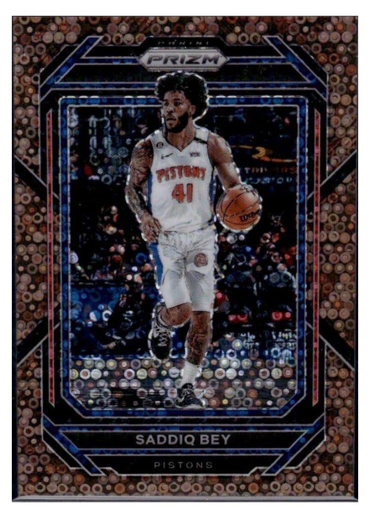 2022-23 Panini Prizm Base Set Saddiq Bey #84 card